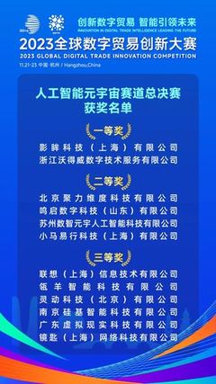 2023全球數(shù)字貿(mào)易創(chuàng)新大賽閃耀杭州，浙江網(wǎng)絡(luò)技術(shù)引領(lǐng)服務(wù)新紀(jì)元